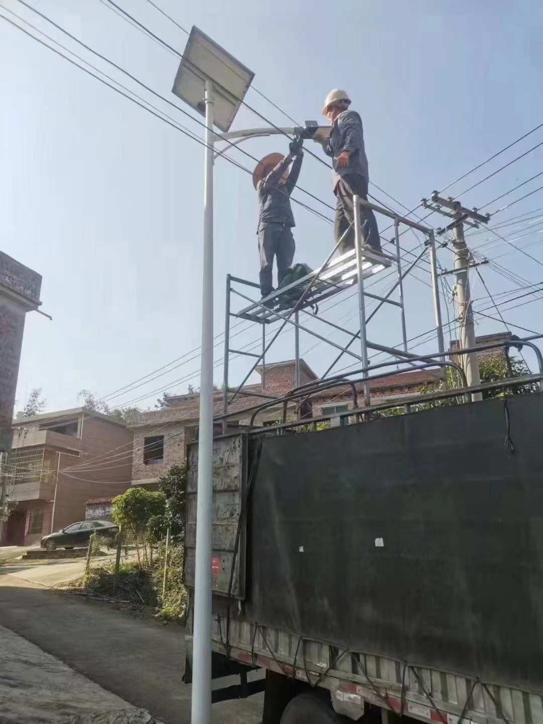 贵州新农村电改太阳能路灯项目