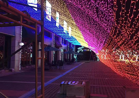 繁星点亮夜空，注入城市活力-明思维照明